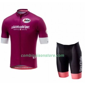 Femme Combinaison Cycliste Cyclamen + Cuissard 2018 Tour d'Italie